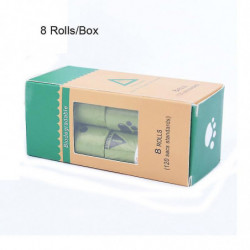 Sacs à excréments de chien biodégradables Sacs de déchets pour chiens Sacs à excréments zéro déchet Chien Chat [...]