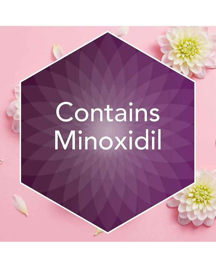 Regaine Pour les femmes Solution de croissance des cheveux et de perte de cheveux - 60ml 1 mois d’approvisionnement