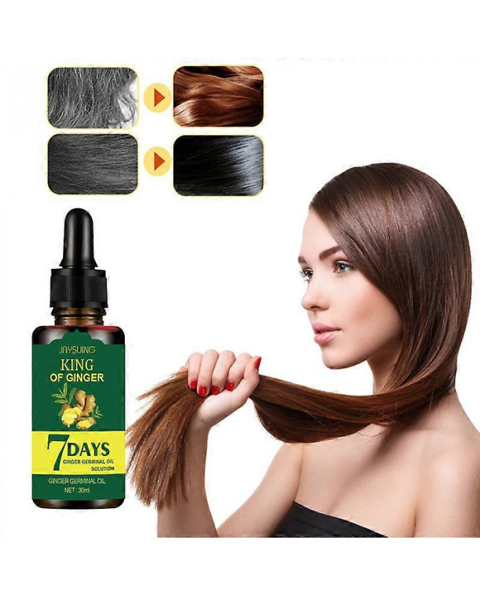 3pcs 30ml Gingembre Soins Capillaires Huile Essentielle 7 Jour Améliore Cuir Chevelu Environnement Perte De [...]