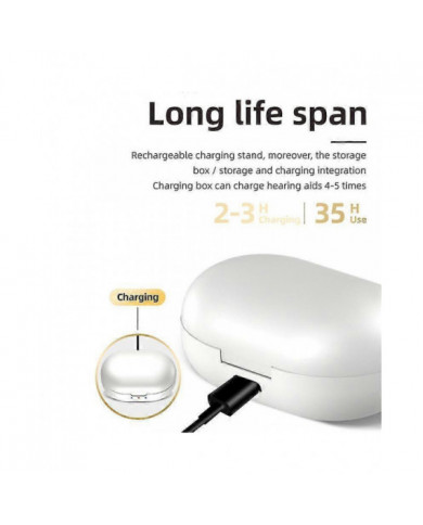 Aide auditive intelligente Amplificateur de son à large fréquence à faible bruit rechargeable Aides auditives [...]