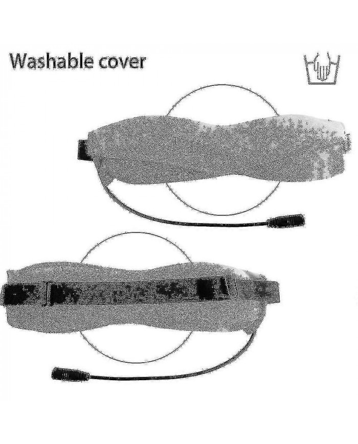 Masque oculaire chauffé, pour le traitement humide de la blépharite de l’orgeton avec des graines de lin, thérapie [...]