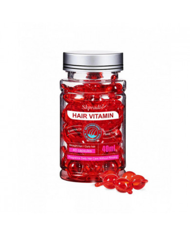 Vitamines Soins capillaires sans rinçage Essences Gélules Traitements capillaires sans lavage Sérum pour cheveux secs