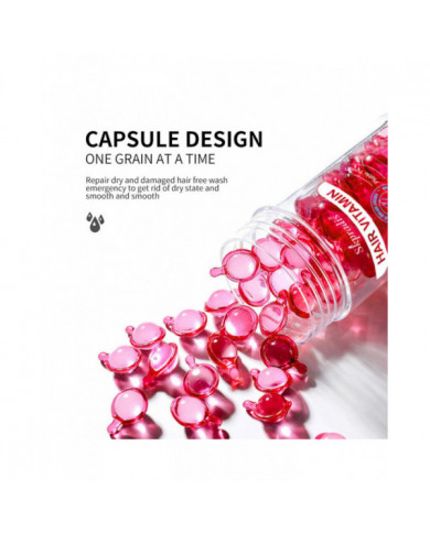 Vitamines Soins capillaires sans rinçage Essences Gélules Traitements capillaires sans lavage Sérum pour cheveux secs