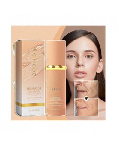 Biomimic-Fond de teint 4 en 1 Spectre lumineux Léger Couvrance sans défaut-Fond de teint Hydratant Longue Durée [...]