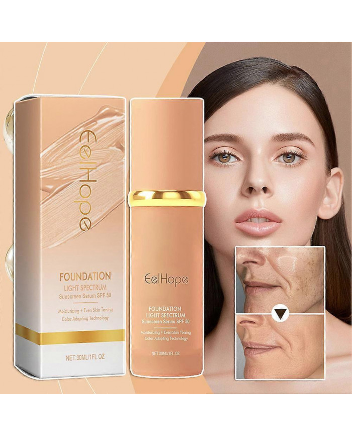 Biomimic-Fond de teint 4 en 1 Spectre lumineux Léger Couvrance sans défaut-Fond de teint Hydratant Longue Durée [...]