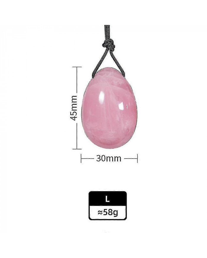 1 Set Rose Rose Naturel Quartz Yoni Jade Oeufs Guérison Cristal Massage Stick Stone Femmes Kegel Exerciseur Reiki [...]