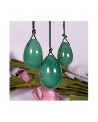 1 Set Rose Rose Naturel Quartz Yoni Jade Oeufs Guérison Cristal Massage Stick Stone Femmes Kegel Exerciseur Reiki [...]