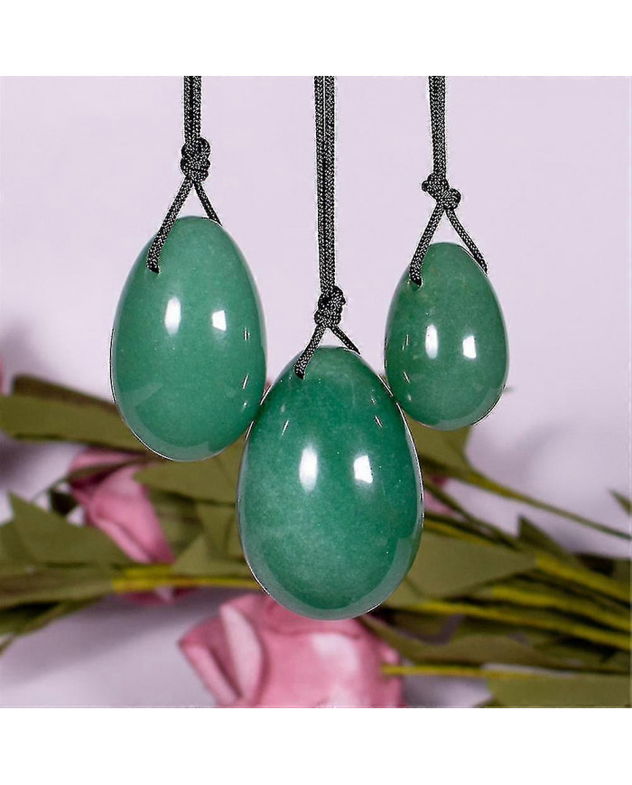 1 Set Rose Rose Naturel Quartz Yoni Jade Oeufs Guérison Cristal Massage Stick Stone Femmes Kegel Exerciseur Reiki [...]