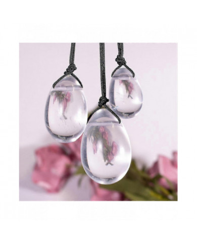 1 Set Rose Rose Naturel Quartz Yoni Jade Oeufs Guérison Cristal Massage Stick Stone Femmes Kegel Exerciseur Reiki [...]