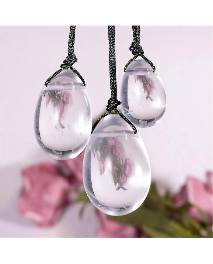 1 Set Rose Rose Naturel Quartz Yoni Jade Oeufs Guérison Cristal Massage Stick Stone Femmes Kegel Exerciseur Reiki [...]