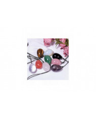 1 Set Rose Rose Naturel Quartz Yoni Jade Oeufs Guérison Cristal Massage Stick Stone Femmes Kegel Exerciseur Reiki [...]