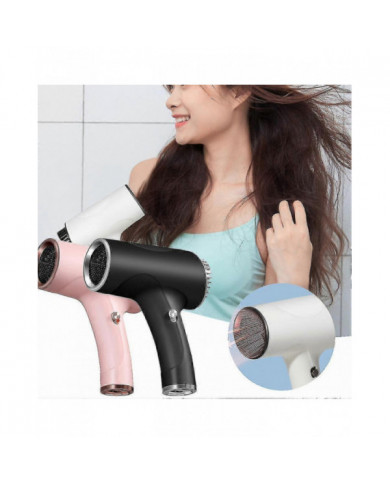 Sèche-cheveux rechargeable sans fil Sèche-cheveux portable chaud et froid pour les voyages en plein air