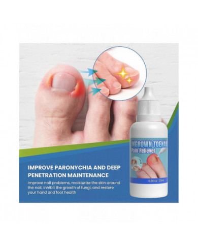 Traitement des ongles incarnés extra fort,Chute des ongles incarnés,Huile de soin des cuticules pour les ongles [...]