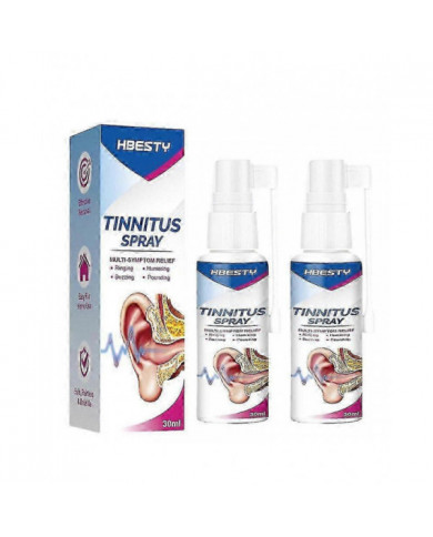 1-3pcs Spray de soulagement des acouphènes Gouttes d’oreille pour les oreilles bourdonnantes, spray anti- [...]