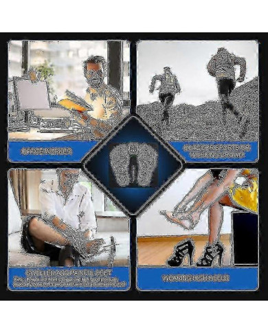 Tapis de massage des pieds d’Ems pour le masseur de stimulateur de pieds de neuropathie pour une circulation et [...]