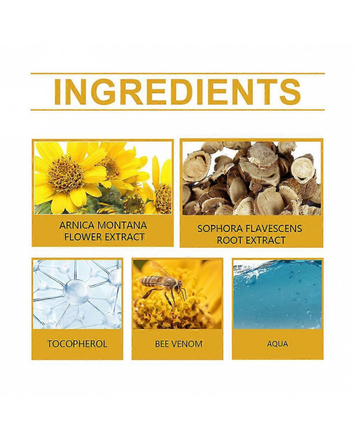 Crème de thérapie osseuse avancée pour l’articulation du venin d’abeille Soulager la douleur, la raideur, la crème [...]