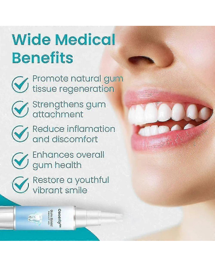 Gel réparateur des gencives Reconstruire renforcer blanchir éliminer l’inflammation de l’haleine Dent buccale [...]