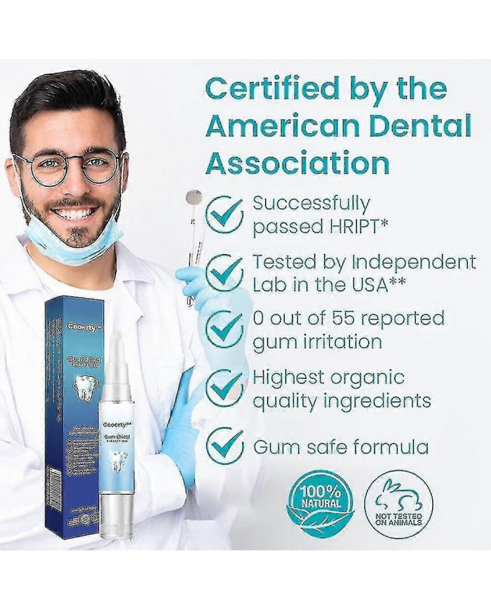 Gel réparateur des gencives Reconstruire renforcer blanchir éliminer l’inflammation de l’haleine Dent buccale [...]