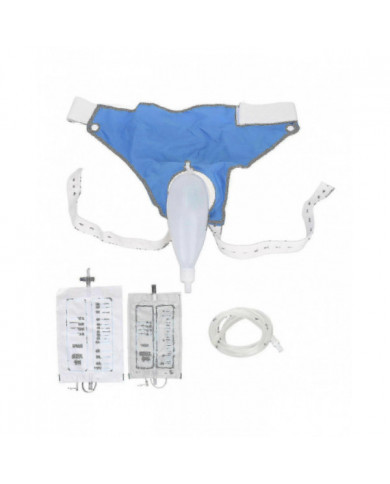 Sac d’urine portable avec conduit de cathéter 1000ml 2000ml pour les hommes, les personnes âgées, l’incontinence [...]