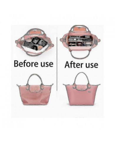 Felt Insert Bag Fits For Longchamp Handbag Liner Bag Felt Cloth Makeup Bag Support Travel Portable Insert Purse [...]