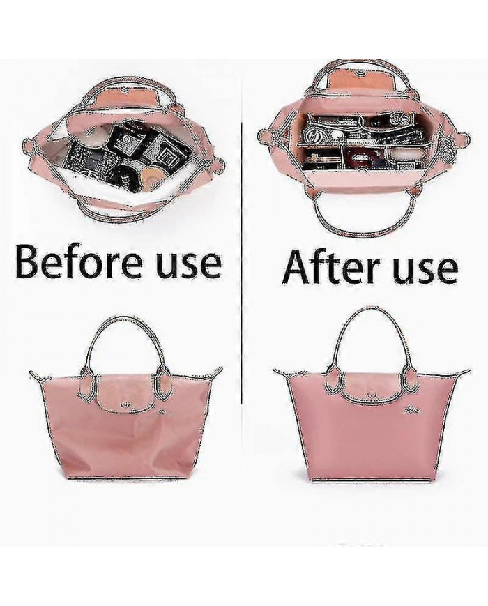 Felt Insert Bag Fits For Longchamp Handbag Liner Bag Felt Cloth Makeup Bag Support Travel Portable Insert Purse [...]