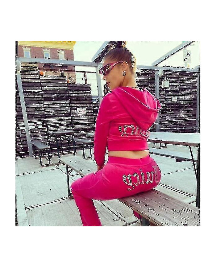 2024 Velours Juicy Couture Couture Set Pour Femmes Nouveau