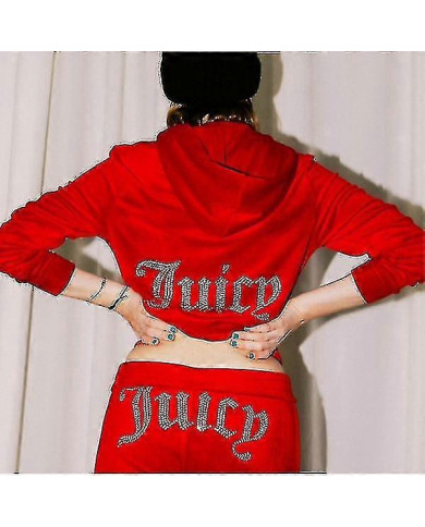 2024 Velours Juicy Couture Couture Set Pour Femmes Nouveau