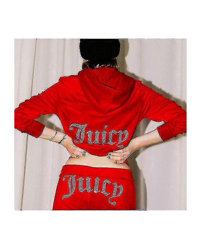 2024 Velours Juicy Couture Couture Set Pour Femmes Nouveau