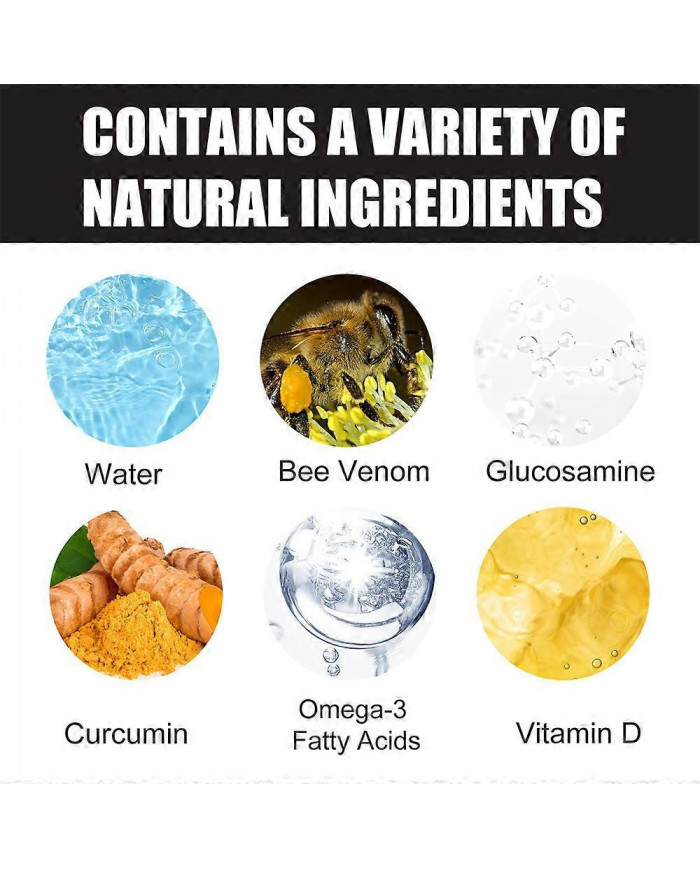 3x Bee Venom New Zealand Bee Venom Professional Treatment Gel, Bee Venom Professional Treatment Gel