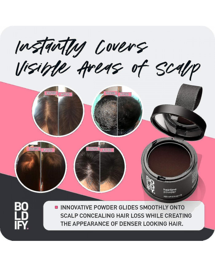 La poudre de racine des cheveux (auburn) dissimule instantanément la perte de cheveux et comble les lignes de [...]