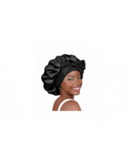 SQCLV Satin Bonnet Bonnet De Soie pour Dormir Double Couche Satin Doublé Bonnet De Cheveux avec Bande De Cravate [...]