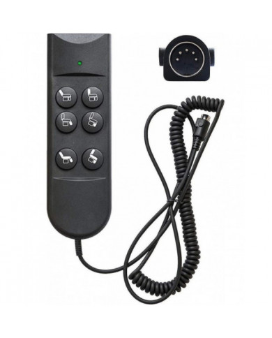 Télécommande à 6 boutons pour fauteuils inclinables 5 broches Lift Chair Combiné Contrôleur Contrôle manuel pour [...]