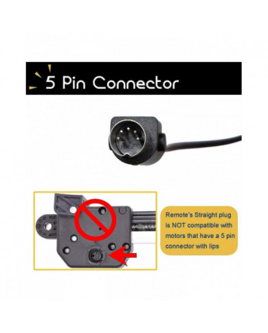 Télécommande à 6 boutons pour fauteuils inclinables 5 broches Lift Chair Combiné Contrôleur Contrôle manuel pour [...]