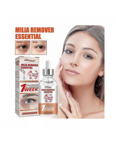 Milia Remover Essential Eye Serum Efficace Élimine les granules de graisse Poches sous les yeux Anti-particules Poches