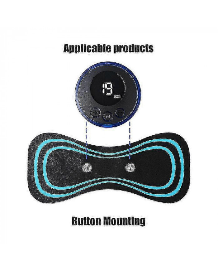 1-50pcs Coussinets de gel pour masseur de cou Ems Masseur musculaire Patchs d’impulsion Autocollant de stimulation [...]