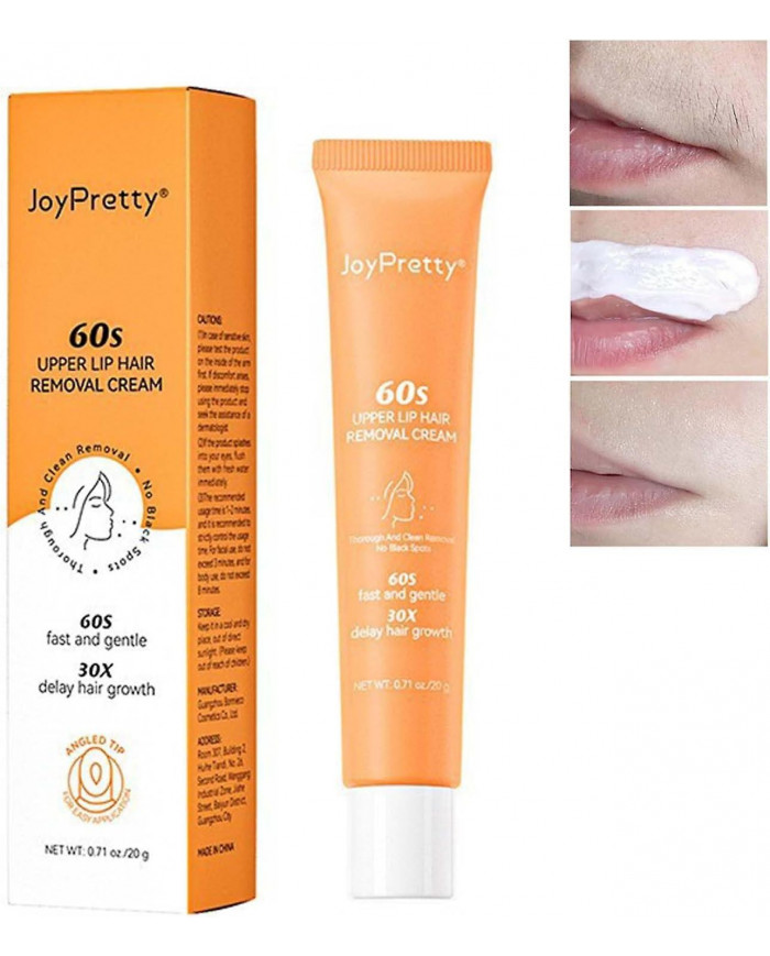 Crème dépilatoire pour le visage, épilation de la lèvre supérieure, crème dépilatoire extra douce, indolore et [...]