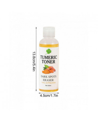 Toner Taches Sombres Gomme Curcuma Toner Eau Blanchiment Peau Blanchiment Peau 100ml
