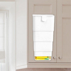 Organisateur de sacs d’épicerie, porte-sacs poubelles de cuisine pour ménage, distributeur de sac d’épicerie de [...]