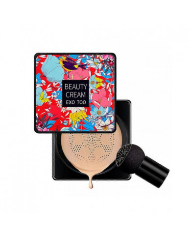 Coussin d’air CC Crème Champignon Tête Fond de Teint Hydratant Longue Durée Visage Comestics Naturel Éclaircir [...]