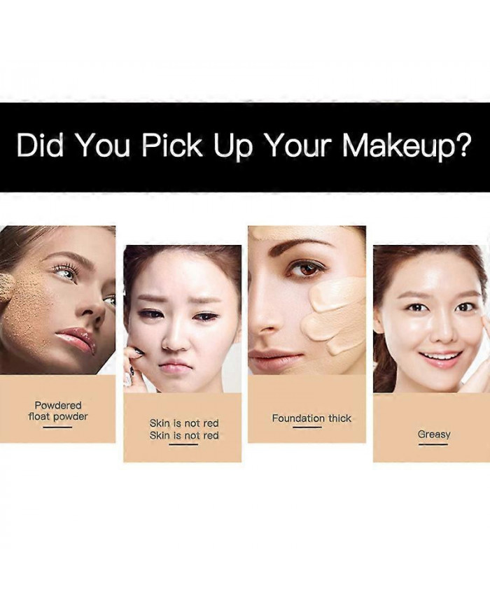 Coussin d’air CC Crème Champignon Tête Fond de Teint Hydratant Longue Durée Visage Comestics Naturel Éclaircir [...]