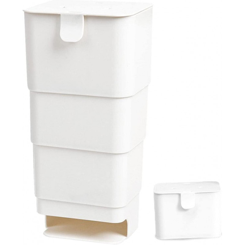 Organisateur de sacs d’épicerie, porte-sacs poubelles de cuisine pour ménage, distributeur de sac d’épicerie de [...]