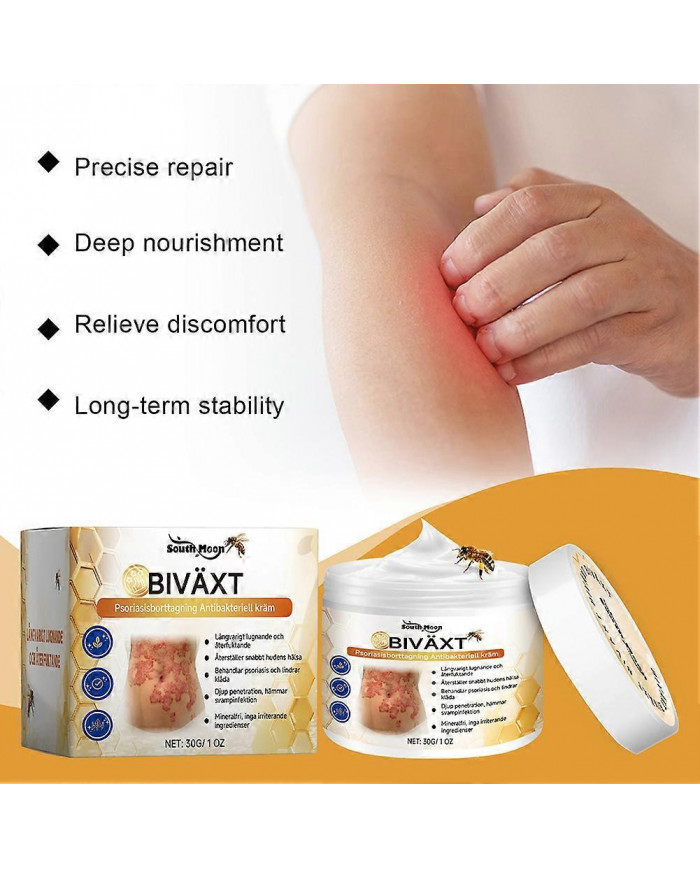 Psoriasis au venin d’abeille Crème apaisante Crème anti-démangeaisons efficace Crème anti-rougeurs Peau Produits [...]