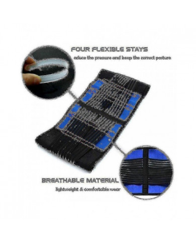 Grande taille 5xl 6xl Bas du dos Support Brace Male Waist Back Posture Corrector Female Waist Support Belt Prevent [...]