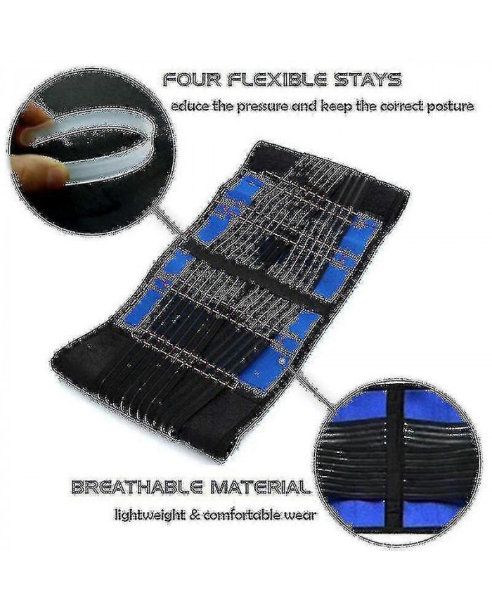 Grande taille 5xl 6xl Bas du dos Support Brace Male Waist Back Posture Corrector Female Waist Support Belt Prevent [...]