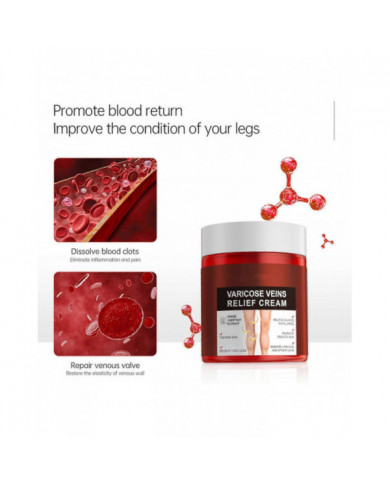 Crème anti-varices, Crème anti-variqueuse, Crème apaisante anti-variqueuse, Crème anti-varices pour les jambes, [...]