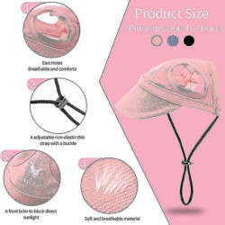 Outdoor Pet Sun Caps Summer Solid Oxford Cap For Cat Dog Pet Accessories Outdoor Pet Sun Caps Summer Solid Oxford Cap For Cat Dog Pet Accessories