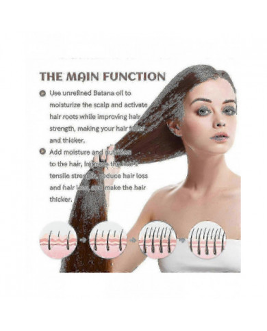 Huile de Batana 100% pure à partir de beurre de Batana naturel pour la croissance des cheveux Traitement de [...]