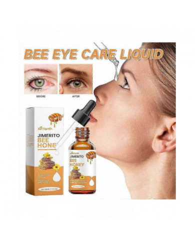 30ml Gouttes Oculaires au Miel Naturel Apaisant Inconfort Anti Fatigue Fournitures Liquides De Soins Oculaires