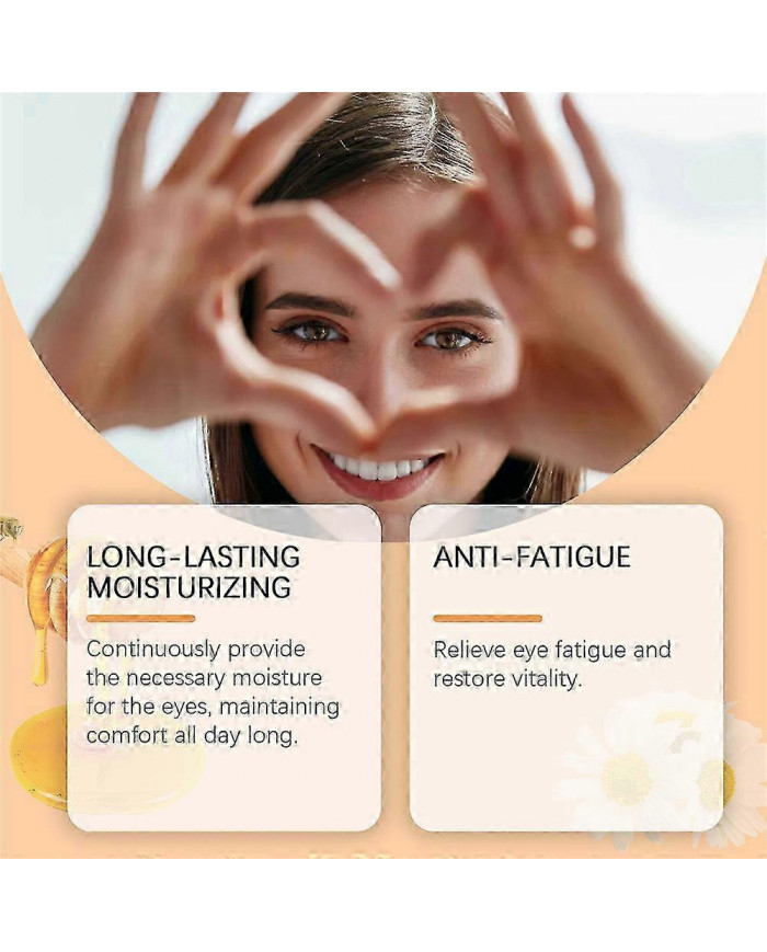 30ml Gouttes Oculaires au Miel Naturel Apaisant Inconfort Anti Fatigue Fournitures Liquides De Soins Oculaires