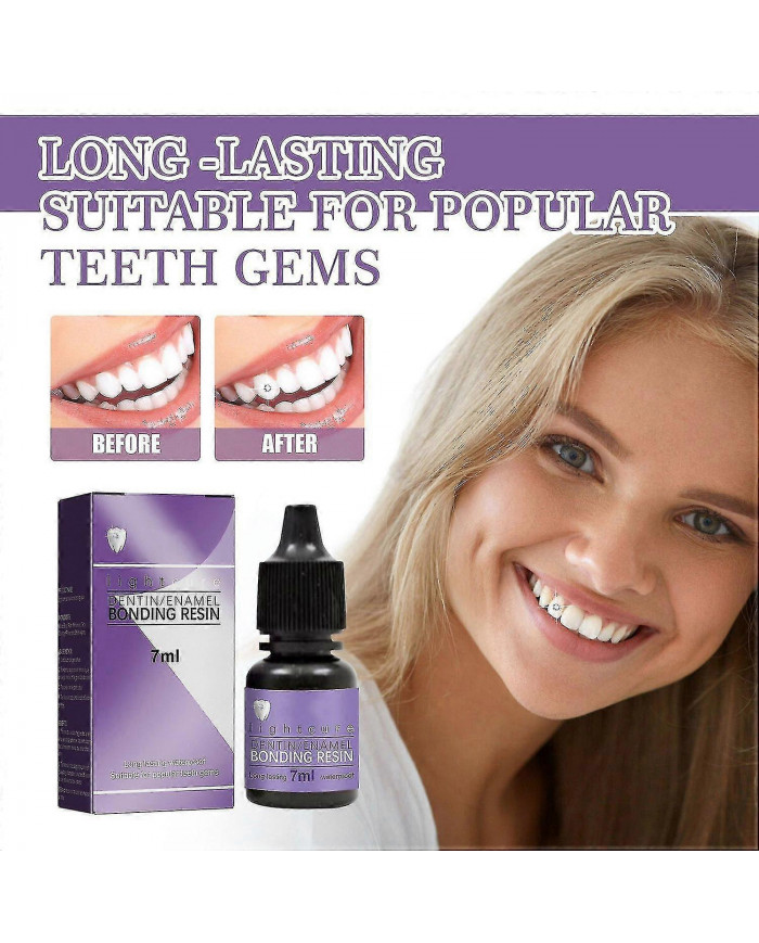 7ML DIY Tooth Glue Strong Stickiness Quick-drying Waterproof Multi-function Widely Used Decorative N